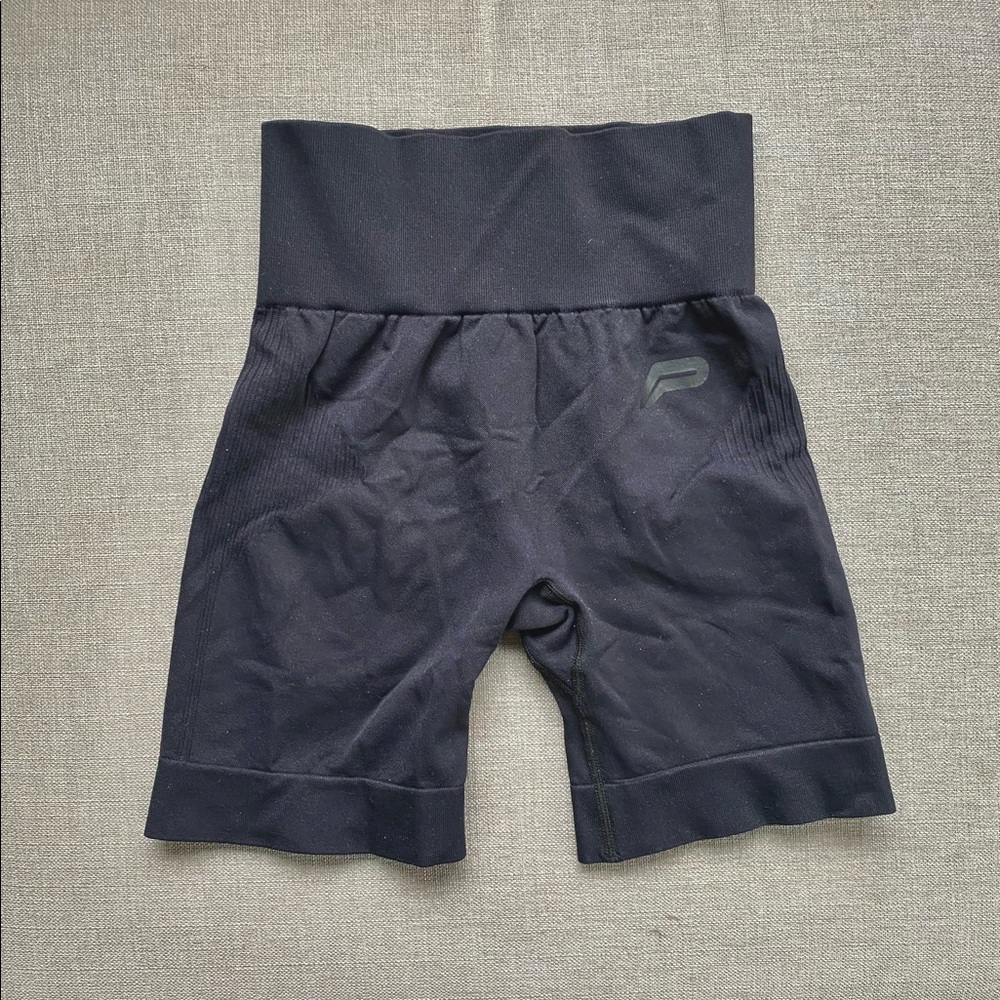 Pursue Fitness Adapt Black Seamless Bike/Gym Shorts Sz Small